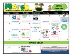 March Calendar 